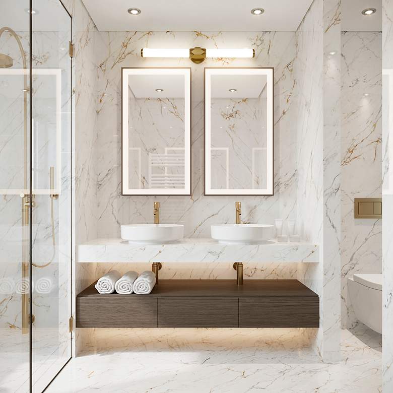 Image 3 Cooper by Z-Lite Modern Gold 1 Light Vanity more views