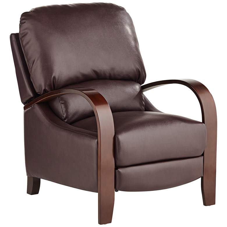 Image 2 Cooper Cantina Burgundy Faux Leather 3-Way Recliner