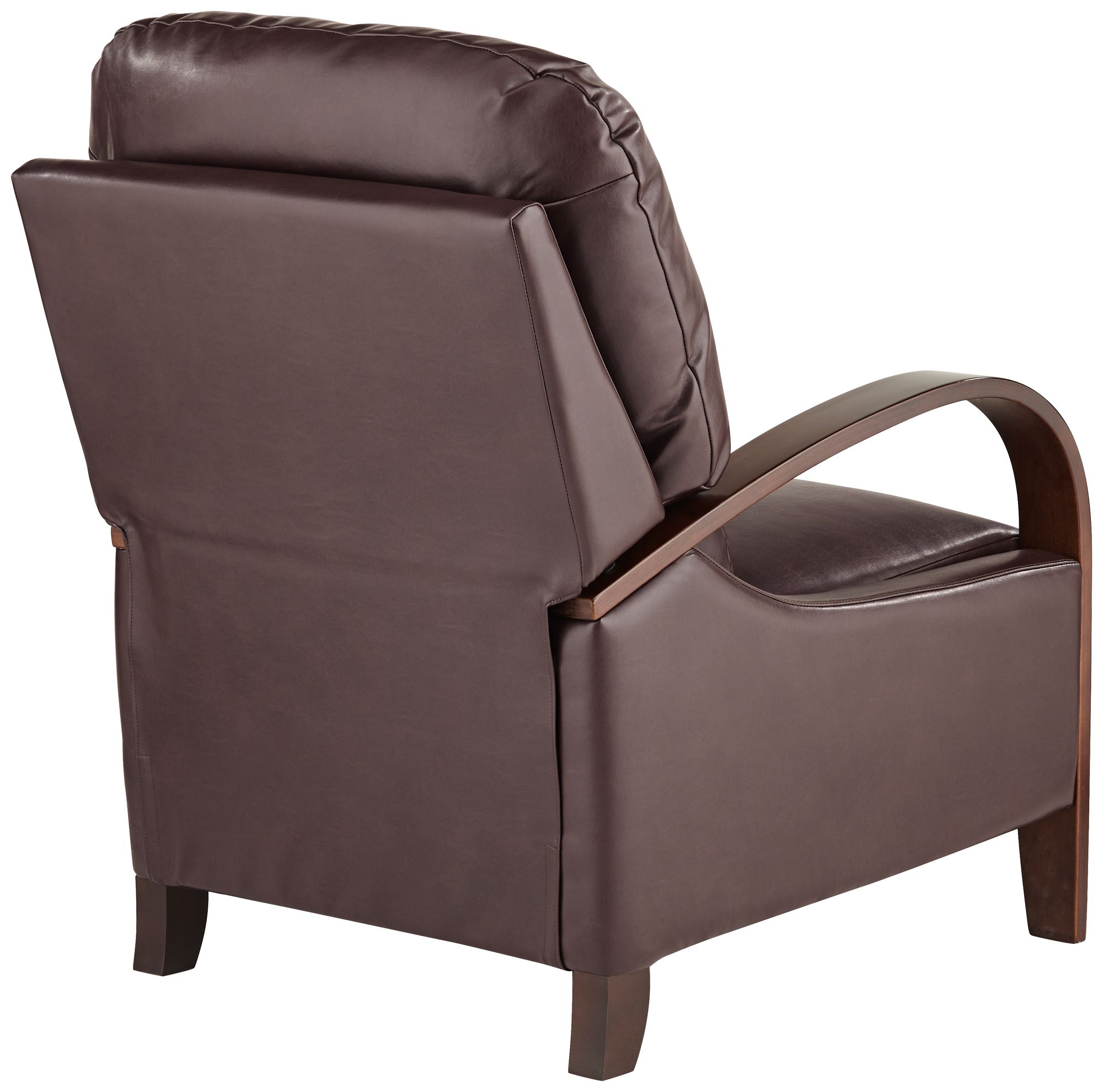 Cooper Cantina Burgundy Faux Leather 3-Way Recliner