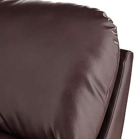 Image4 of Cooper Cantina Burgundy Faux Leather 3-Way Recliner more views