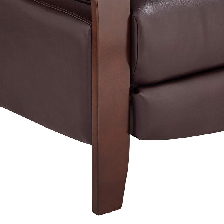 Cooper Cantina Burgundy Faux Leather 3-Way Recliner more views