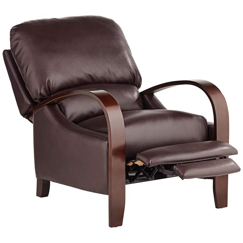 Image 7 Cooper Cantina Burgundy Faux Leather 3-Way Recliner more views