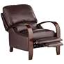 Cooper Cantina Burgundy Faux Leather 3-Way Recliner