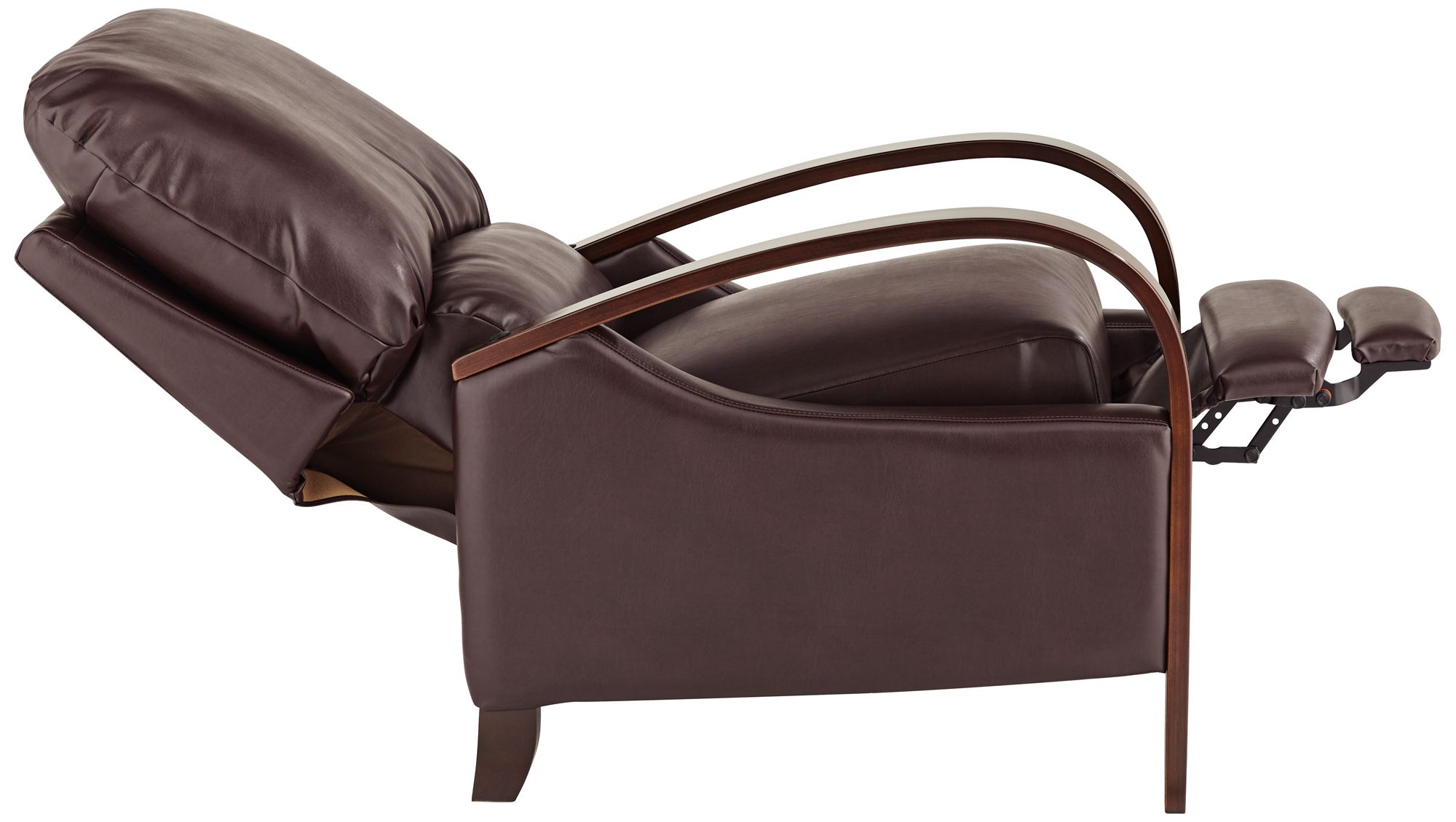 Cooper Cantina Burgundy Faux Leather 3-Way Recliner