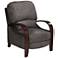 Cooper Chaps Slate Gray 3-Way Recliner Chair