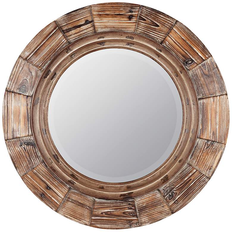 Image 1 Cooper Classics Bellini 30 3/4 inch Round Wall Mirror