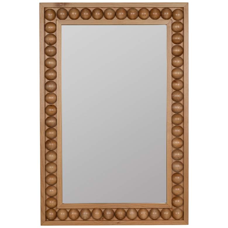 Image 1 Cooper Classics Brayden 36" High Decorative Wood Wall Mirror