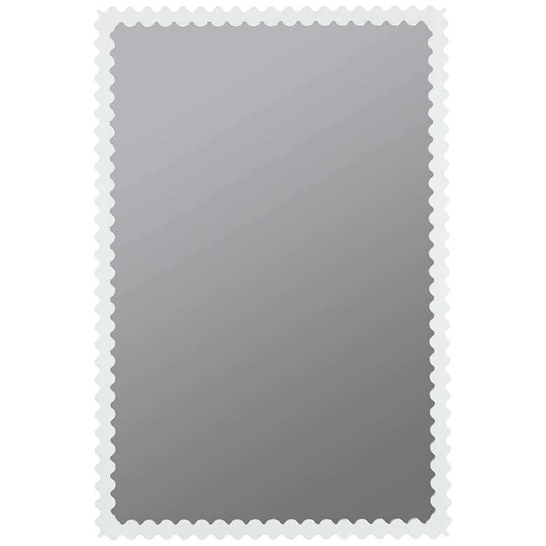 Image 1 Cooper Classics Bria Hammel White 30" x 45" Wall Mirror