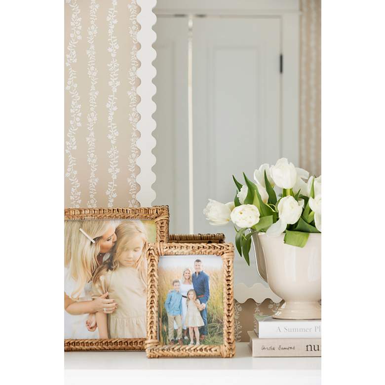 Image 3 Cooper Classics Bria Hammel White 30" x 45" Wall Mirror more views