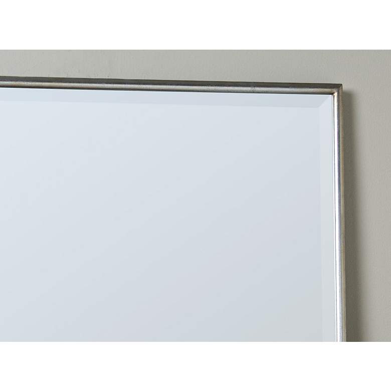 Image 4 Cooper Classics Callie Silver 30 1/4 inch x 42 1/2 inch Wall Mirror more views