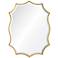 Cooper Classics Cho Gold 30" x 40" Beveled Wall Mirror