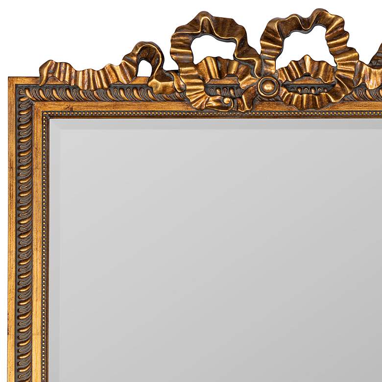 Image 2 Cooper Classics Clarence Antique Gold 34" x 52" Wall Mirror more views