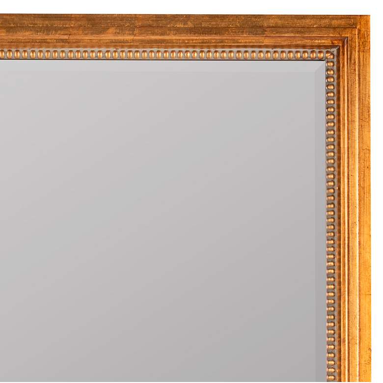 Image 5 Cooper Classics Corinne 38" High Gold Finish Wood Wall Mirror more views