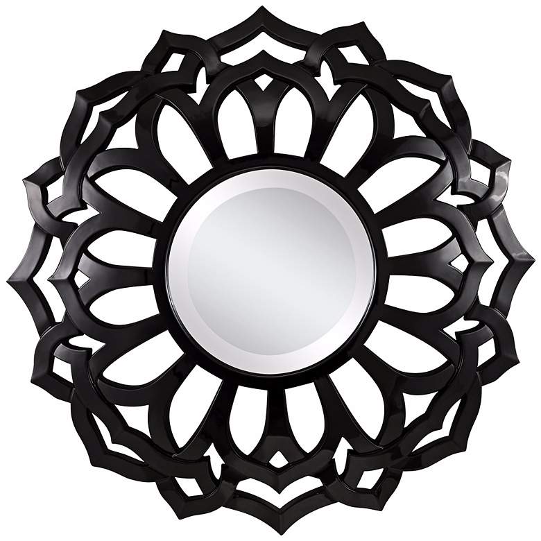 Image 1 Cooper Classics Covington 32 inch Round Wall Mirror