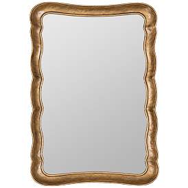 Image1 of Cooper Classics Elligton 40" High Gold Frame Wall Mirror
