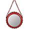 Cooper Classics Emerson Aged Red 14" x 22 1/4" Wall Mirror