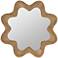 Cooper Classics Emerson Natural 36" Sunburst Wall Mirror
