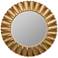 Cooper Classics Harlow Metallic Gold 36" Round Wall Mirror