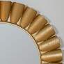 6_Cooper Classics Harlow Metallic Gold 36" Round Wall Mirror more views