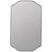 Cooper Classics Henry Matte Black 21" x 34" Wall Mirror