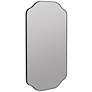 6_Cooper Classics Henry Matte Black 21" x 34" Wall Mirror more views
