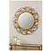 Cooper Classics Jasmine Gold 36" Round Wall Mirror