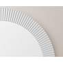 4_Cooper Classics Josia Glossy White 36" Round Wall Mirror more views