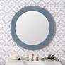 3_Cooper Classics Josia Windy Skys 36" Round Wall Mirror more views