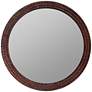 2_Cooper Classics Lanie Cherry 36" x 36" Round Wall Mirror