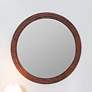 1_Cooper Classics Lanie Cherry 36" x 36" Round Wall Mirror