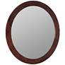 3_Cooper Classics Lanie Cherry 36" x 36" Round Wall Mirror more views