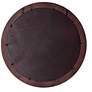 4_Cooper Classics Lanie Cherry 36" x 36" Round Wall Mirror more views