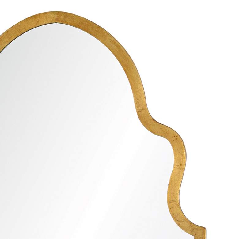 Image 3 Cooper Classics Lincoln Gold Leaf 20" x 37 3/4" Wall Mirror more views