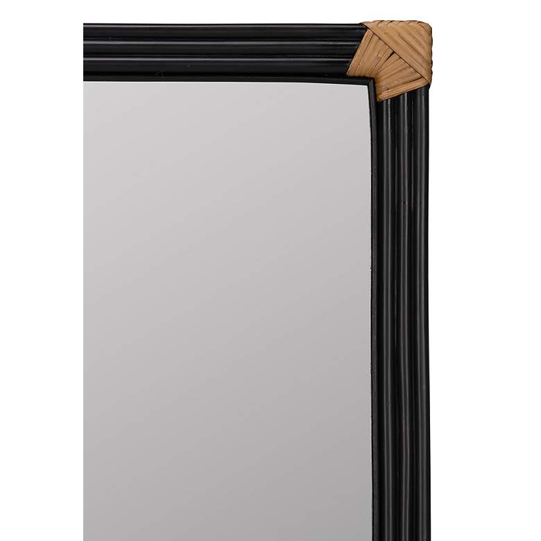 Image 3 Cooper Classics Lisandro Black 24 inch x 36 inch Wall Mirror more views