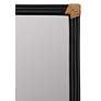 Cooper Classics Lisandro Black 24" x 36" Wall Mirror