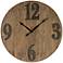 Cooper Classics Mahdis 35 1/2" Round Wall Clock