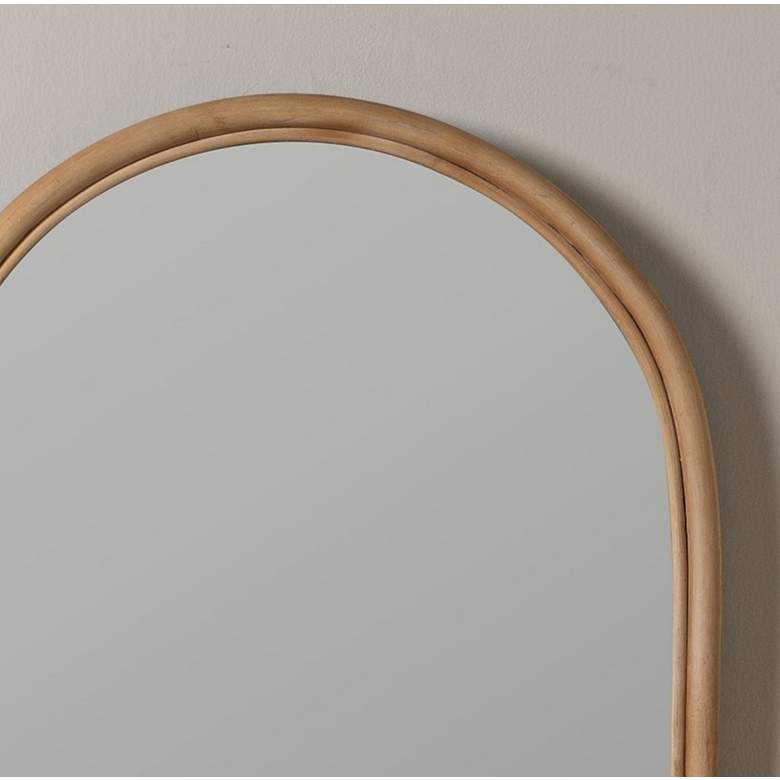 Image 4 Cooper Classics Milena Natural 24 inch x 38 inch Wall Mirror more views