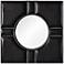 Cooper Classics Quentin Black 32" Square Wall Mirror