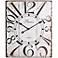 Cooper Classics Redding 28" High Rectangular Wall Clock