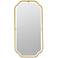 Cooper Classics Sebastian Gold 24" x 48" Wall Mirror