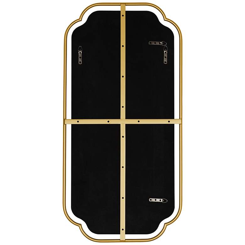 Image 3 Cooper Classics Sebastian Gold 24" x 48" Wall Mirror more views