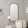 4_Cooper Classics Sebastian Gold 24" x 48" Wall Mirror more views