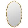 2_Cooper Classics Serafina Gold 23" x 35" Oval Wall Mirror more views