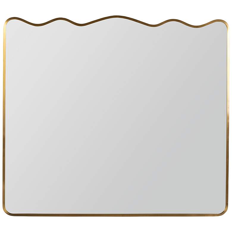 Image 1 Cooper Classics Sienna Gold 35" x 31" Wall Mirror