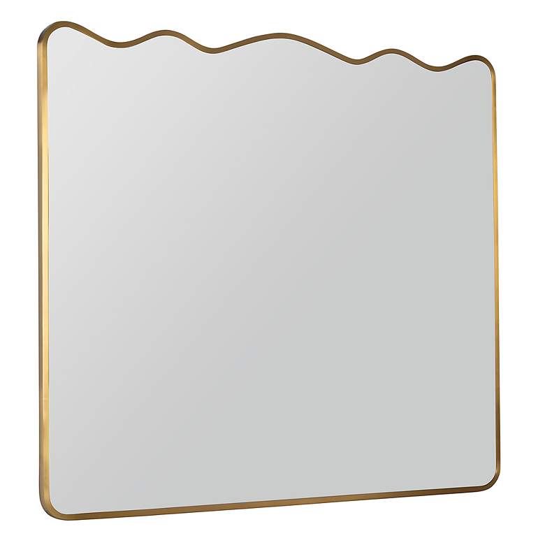 Image 2 Cooper Classics Sienna Gold 35" x 31" Wall Mirror more views