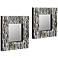 Cooper Classics Soto Recycled 15" Square Mirror Set of 2
