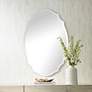 1_Cooper Classics Tia Beveled 24" x 36" Oval Wall Mirror