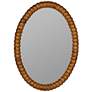 1_Cooper Classics Wallace Wood 26 1/2" x 36" Oval Wall Mirror