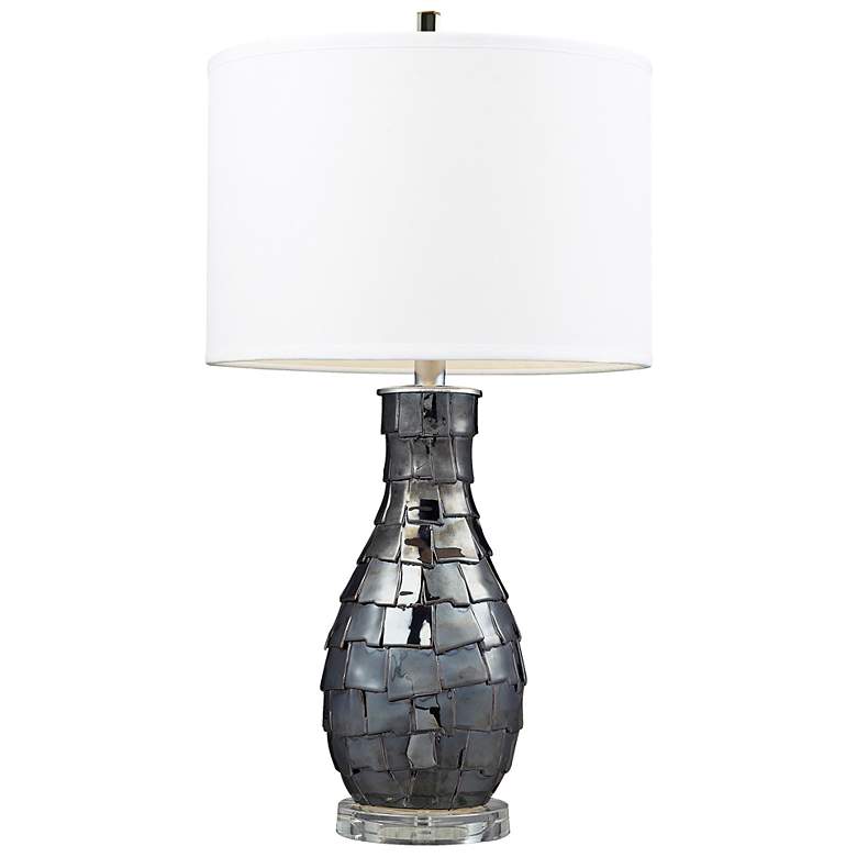 Image 1 Cooper Navy Pearl Table Lamp