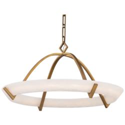 Copa 25in LED Pendant 3000K in Aged Brass
